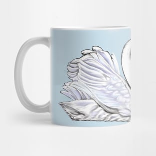 Swan - beautiful white swan Mug